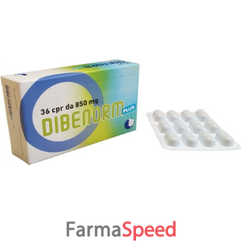 dibenorm plus 36 compresse 850 mg