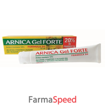 arnica 10% gel forte formula 50 72 ml