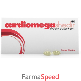 cardiomega shedir 30 capsule molli 23,3 g