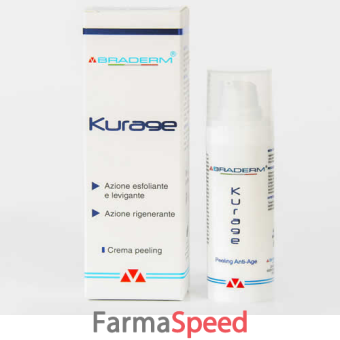 braderm kurage crema antiage esfoliante notte 30 ml