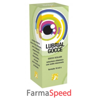 lubrial gocce 0,3% 10 ml