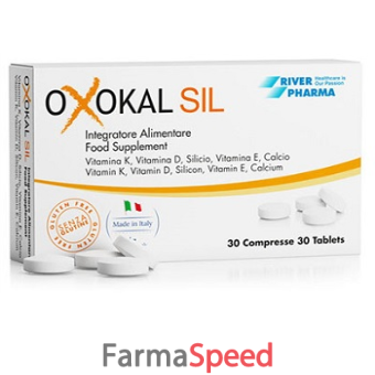 oxokal sil 30 compresse astuccio 21 g