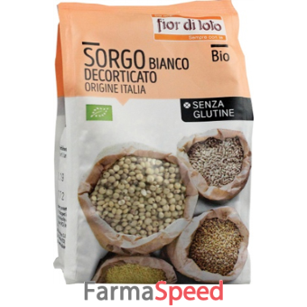 sorgo bianco decorticato italia senza glutine 400 g