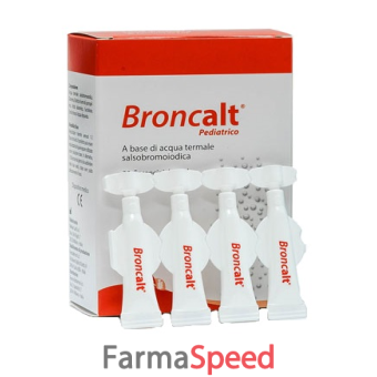 broncalt strip pediatrico soluzione irrigazione nasale 20 flaconcini da 2 ml