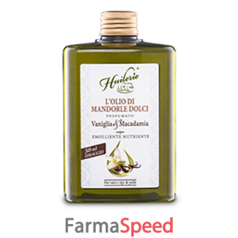 huilerie olio mandorle dolci vaniglia/macadamia 300 ml