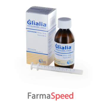 glialia sospensione orale 700 mg + 70 mg 200 ml