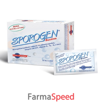 sporogen 10 bustine