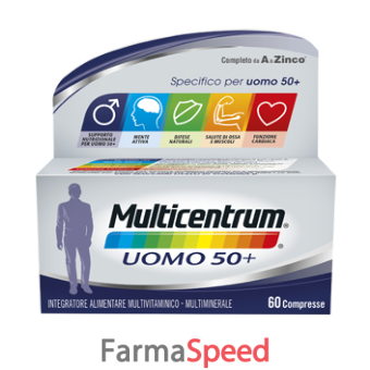 multicentrum uomo 50+ 60 compresse