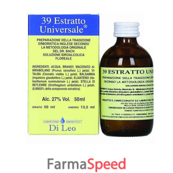 estratto universale 50 ml di leo