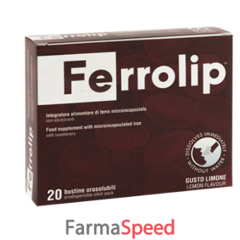 ferrolip 20 bustine orosolubili