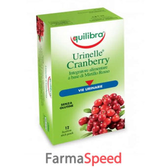 urinelle cranberry 12 stickpack orosolubili