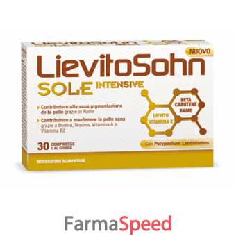 lievitosohn sole intensive 30 compresse