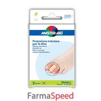 tubo in gel master-aid elasticizzato s 7,5 cm 2 pezzi