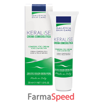 keralise crema viso acne e pelle impura acido glicolico 6% 30 ml