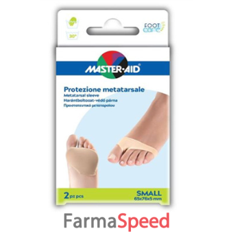 protezione master-aid per metatarso in tessuto elastico e gel s 1 paio