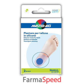 protezione master-aid per tallone in due tipologie di silicone s 1 paio