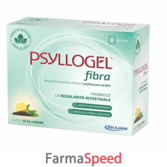 psyllogel fibra te limone 20 bustine