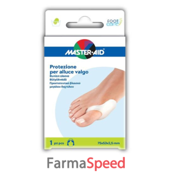 protezione master-aid in gel per alluce valgo 1 pezzo