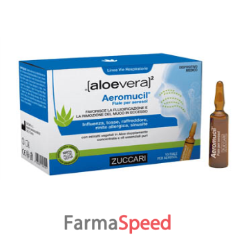 aloevera2 aeromucil 10 fiale 5 ml