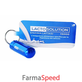 lactosolution 15000 15 compresse con portapillole