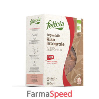 felicia tagliatelle riso integrale 250 g