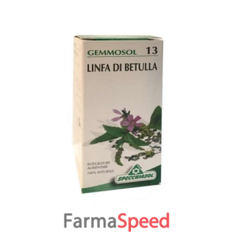 gemmosol 13 linfa di betulla 50ml