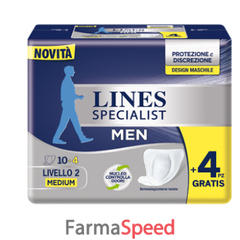 lines specialist men livello 2 14 pezzi