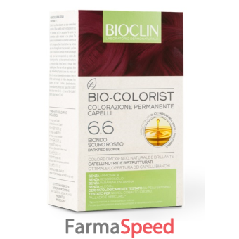 bioclin bio colorist colorazione permanente biondo scuro rosso