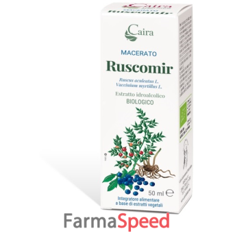 caira mario macerato ruscomir bio 50 ml