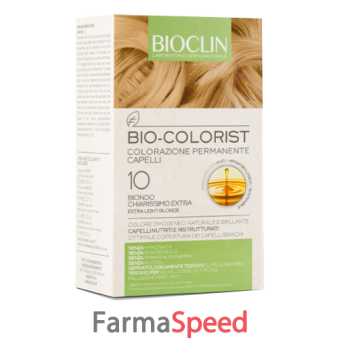 bioclin bio colorist colorazione permanente biondo chiarissimo extra