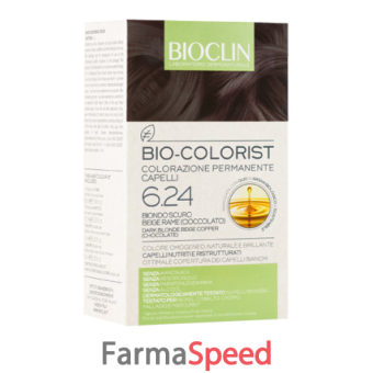 bioclin bio colorist colorazione permanente biondo scuro beige rame