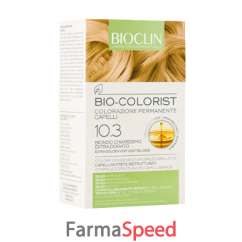 bioclin bio colorist colorazione permanente biondo chiarissimo extra dorato