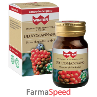 winter glucomannano 36 capsule vegetali