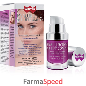 winter hyaluronic face lift complex crema contorno occhi 15 ml