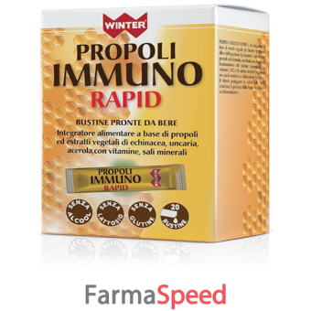 winter propoli immuno rapid 20 bustine