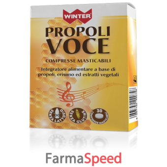 winter propoli voce 30 compresse masticabili