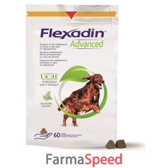 flexadin advanced 60 tavolette masticabili per cani