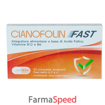 cianofolin fast 30 compresse