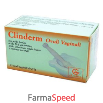 clinderm 15 ovuli vaginali 2,5 g