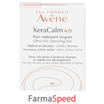 avene xeracalm ad pane detergente surgras 100 g