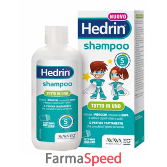 hedrin shampoo antipediculosi 200 ml