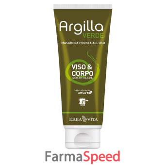 argilla verde maschera pronta 250 ml