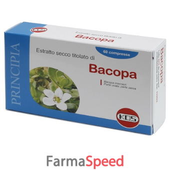 bacopa monnieri estratto secco 60 compresse