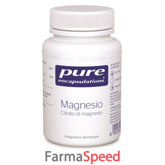 pure encapsulations magnesio 30 capsule