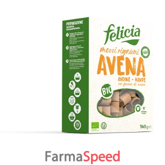 felicia mezzi rigatoni avena 340 g