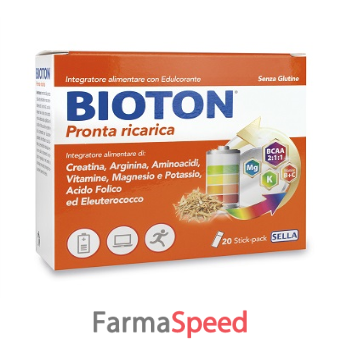 bioton pronta ricarica 20 bustine