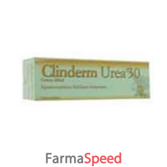 clinderm urea 30 crema trattamento pelle secca 100 ml