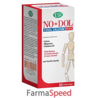 no dol coral calcium max 80 capsule