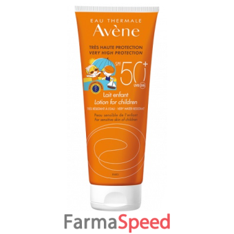 avene eau thermale latte bambini spf 50+ nuova formula