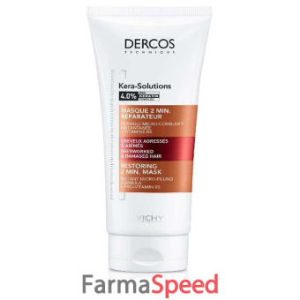 dercos technique kerasol maschera riparatrice 2 min 200 ml